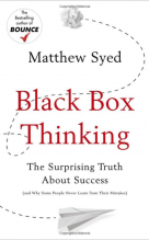 Black box thinking cover